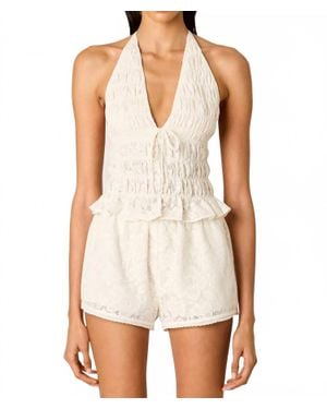 Nia Chandler Top - White