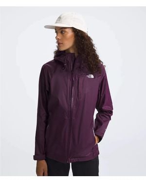 The North Face Alta Vista Jacket Nf0A7Qarv6V Currant Hooded Sgn1096 - Purple