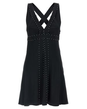 Giovanni bedin Acetate Short Dress - Black