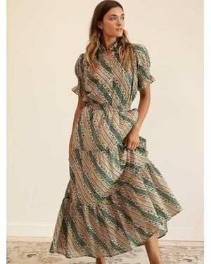 MILLE Paola Midi Skirt - Natural