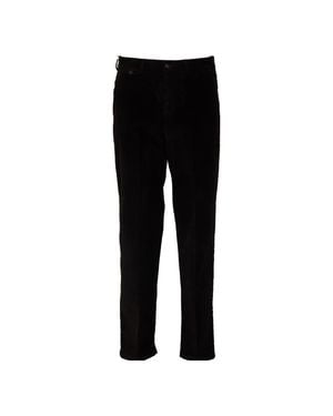PT01 Liam Chino 500 Wales Stretch Corduroy Chiino Pants - Black