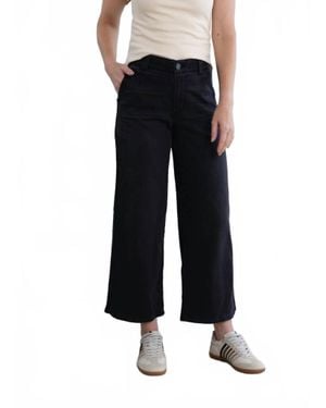 Mac & Me Cityline Wide Leg Jeans - Black