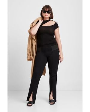 MARCELLA Gabi Cutout Top - Black