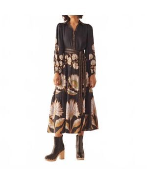 Omika Emery Maxi Dress - Brown