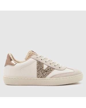 Victoria Berlin Glitter Shoe - Natural