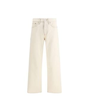sunflower Cotton Relaxed Fit Jeans - Natural