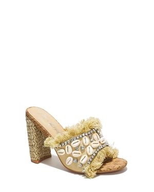 Cape Robbin Shelly Heels - Metallic