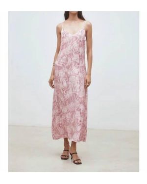 Suncoo Robe Cesaria Midi Dress - Pink