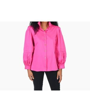 Emily Mccarthy Oxford Top - Pink