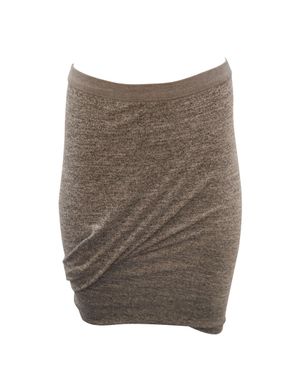 Alexander Wang Rayon Drape Mini Skirt - Brown