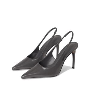 Steve Madden Reyes Pumps Stiletto Heel Slingback Zogg3741 - Black