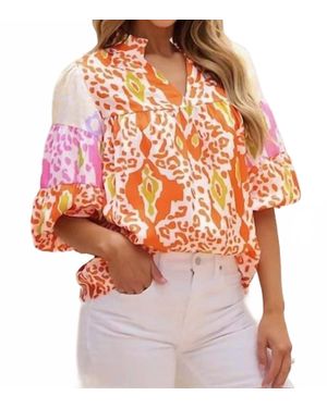 Mccolin Walking On Sunshine Top - Multicolor