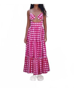 Mo Maya Runa Maxi Dress - Purple