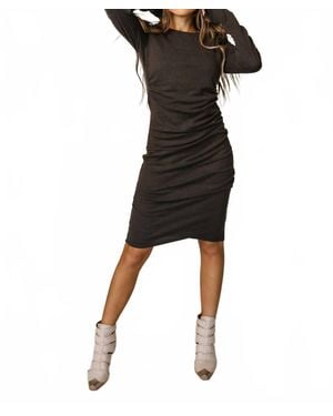 Ampersand Ave Better Than Basic Midi Dress - Black
