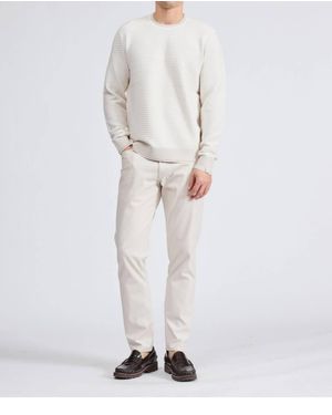 Rag & Bone Harvey Stripe Long Sleeve Tee - White