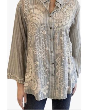 Johnny Was Antonia Kimono Oversized Shirt - Multicolor