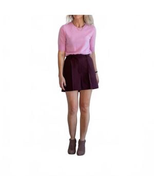 Herskind Reggy Mid Rise Shorts - Red