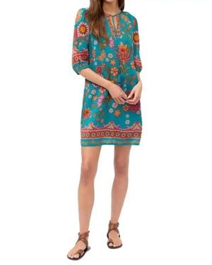 Johnny Was Lavinia Dress - Blue