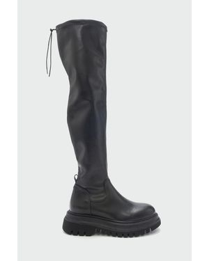 Prologue Shoes Chip Knee Over Boot - Black