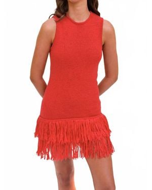 Saylor Mick Mini Dress - Red