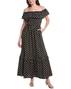 FLORA BEA NYC Monaco Maxi Dress - Black