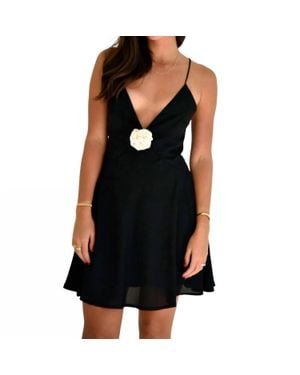 Beige Botany Coco Dress - Black