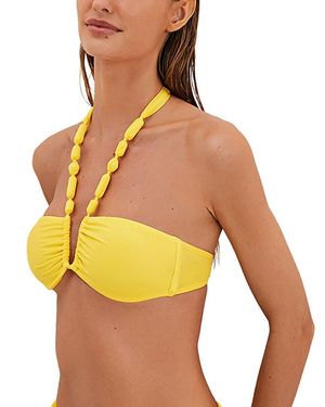 ViX Solid Atena Carol Top - Yellow