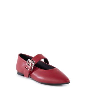 BC Footwear Spinning Around Flats - Red
