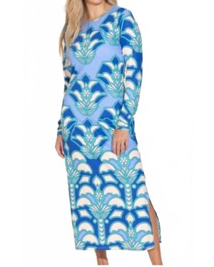 Alden Adair Dorit Dress - Blue