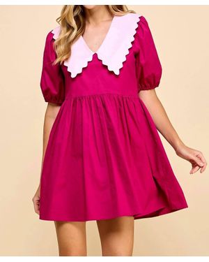 TCEC Classic Charm Dress - Pink
