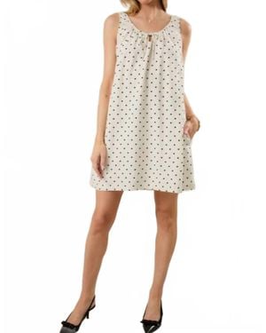 Sunday Edition Gemma U-Neck Mini Dress - Natural