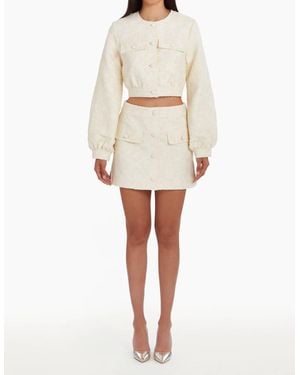Amanda Uprichard Bello Jacket - Natural