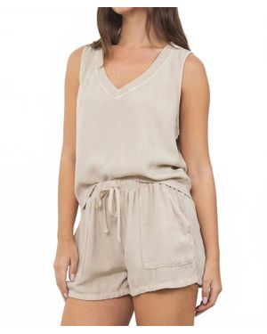 Lamade Helena V-Neck Tank Top - Multicolor