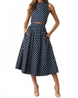 PROSPERINE® Erica Midi Skirt - Blue