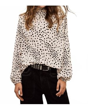 Ba&sh Delphine Long-Sleeved Top - Natural