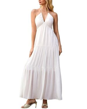 Amanda Royal Maxi Dress - Purple