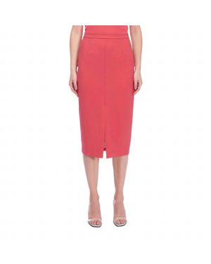 Iris Setlakwe Stretch Crepe Skirt - Pink