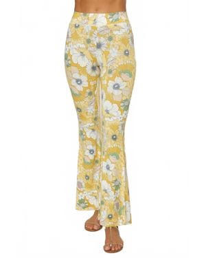 O'neill Sportswear Daisy Belle Floral Pants - Metallic