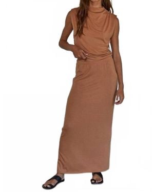 By Together The London Skirt - Brown