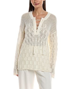 A.L.C. Keri Silk-Blend Sweater - White