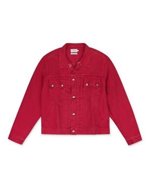 Rhude Denim Jacket - Red