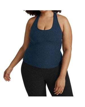 Beyond Yoga Spacedye Step Up Racerback Tank Top - Blue