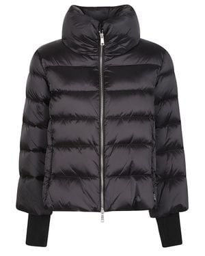 Add Short Nylon Ped High Collar Cape - Black