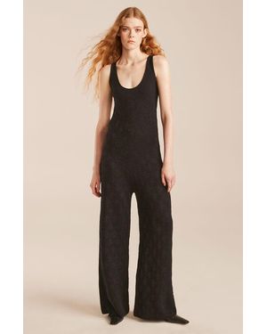 Rebecca Taylor Doily Jumpsuit - Black