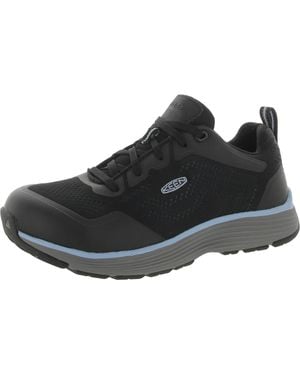 Keen Sparta Aluminum Toe Slip Resistant Work And Safety Shoes - Black