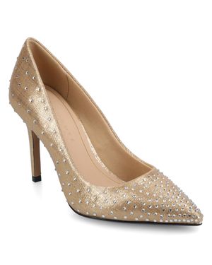 Journee Collection Journee Venus Stiletto Dress Pumps - Metallic