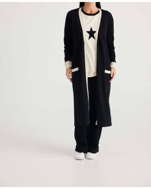 Brave + True St Moritz Contrast Cardigan - Black