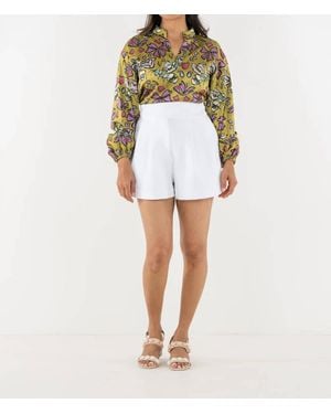 Emily Mccarthy Relaxed Short - White