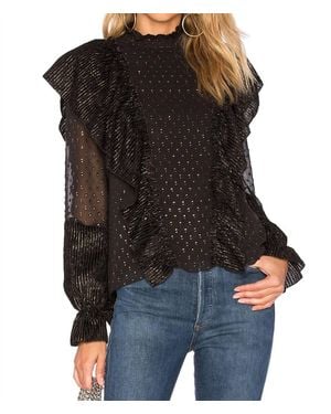 Rachel Zoe Sienna Top - Black