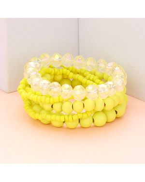 Fashnzfab 6Pcs - Yellow